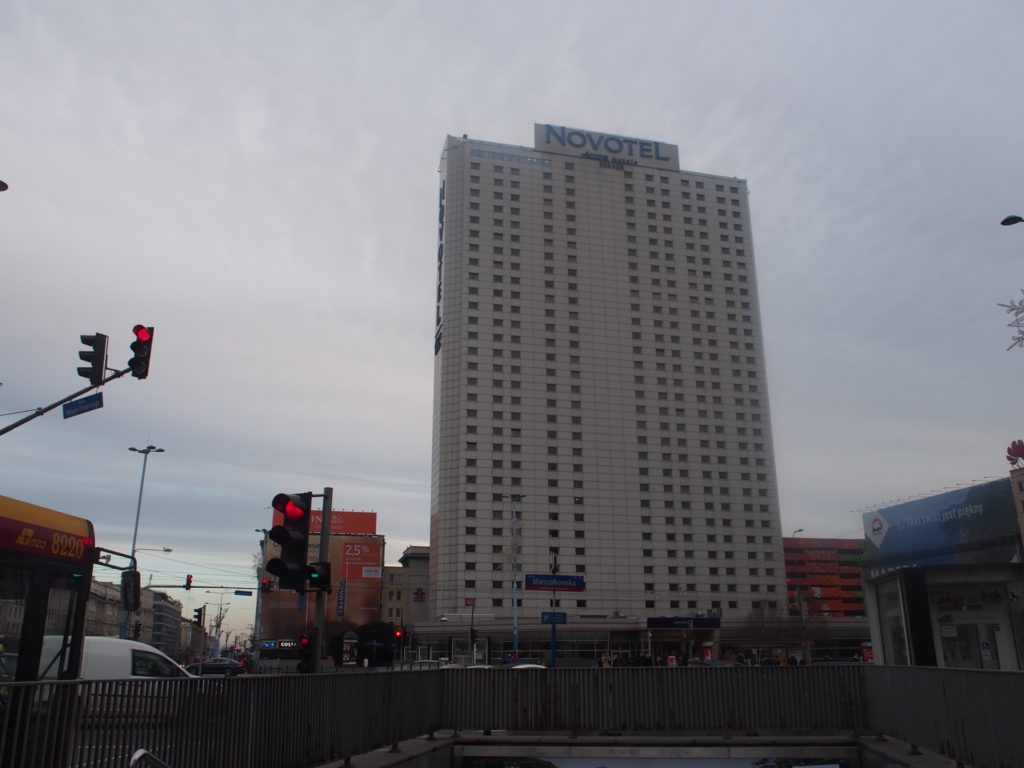 ノボテルワルシャワセントラムホテルの外観の画像です。