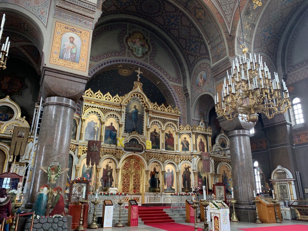 ウスペンスキー大聖堂の内装