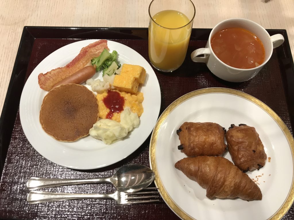 ホテル日航立川の朝食ブッフェ