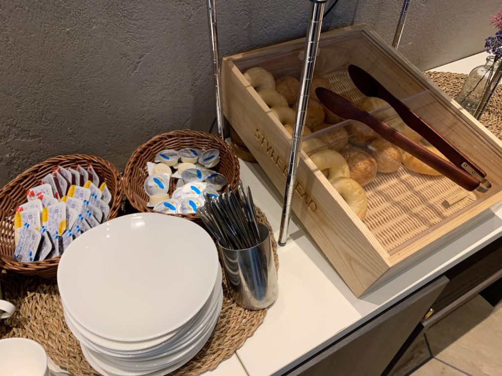 銀座  露天の湯  日和ホテル東京銀座ＥＡＳＴのレストラン 杏の朝食ビュッフェ