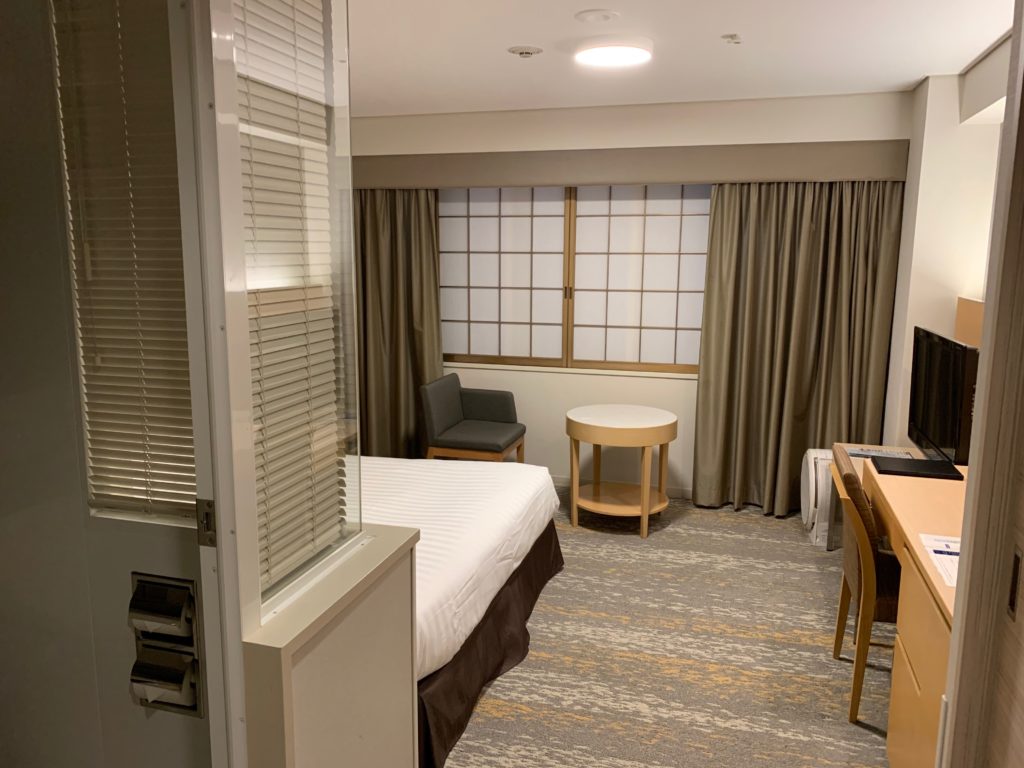 赤坂エクセルホテル東急のスーペリアダブル客室